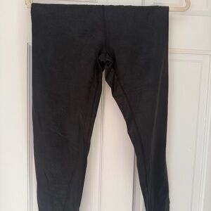 Zyia actively faux leather look leggings